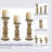 12'' H Solid Wood Tabletop Candlestick