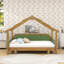 Lit simple en bois avec rails-922188980