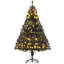 Sapin de Noël artificiel Douglas 6 pi avec branches réalistes, 250 lumières DEL blanc chaud et 1000 pointes-2087191165