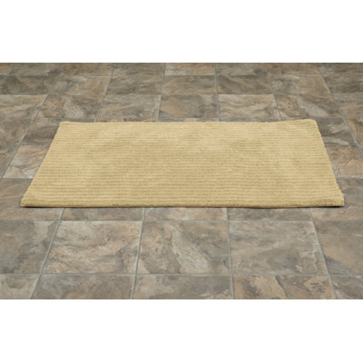 Viridian Nylon Bath Rug with Non-Slip Backing