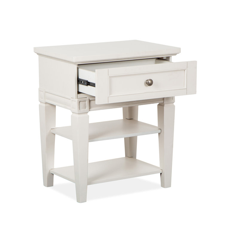 Table de chevet ouverte