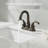 4-Inch Centerset Double Handle Bathroom Faucet with Drain Assembly-123039005