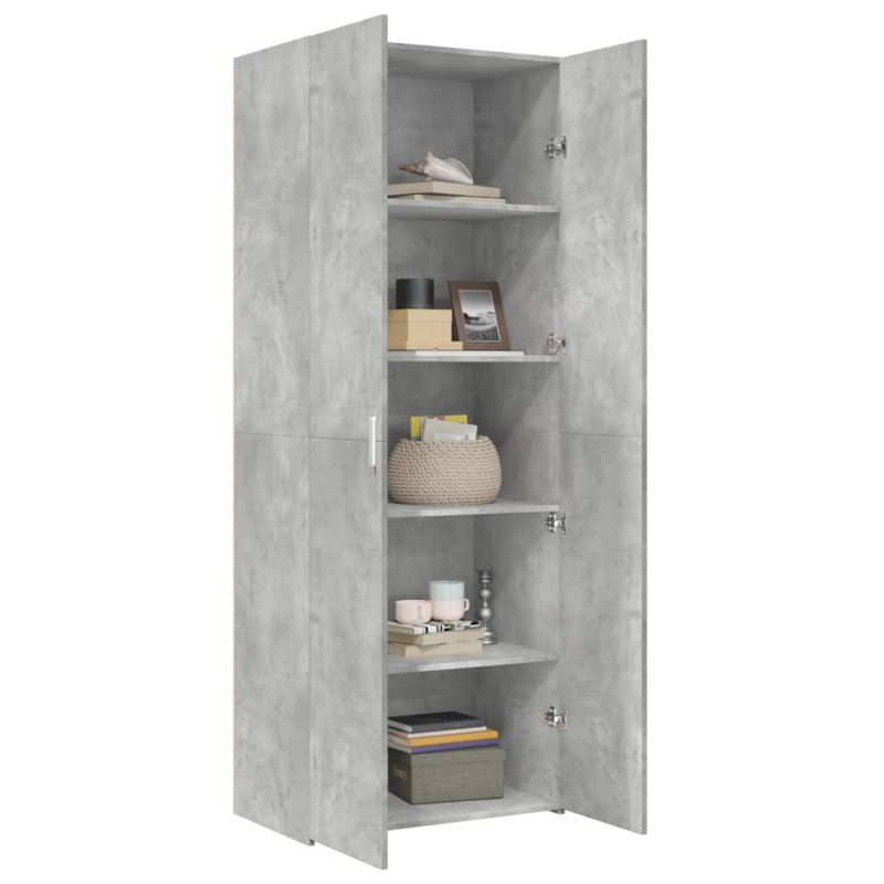 Alexxandria 70cm Sideboard, Concrete grey
