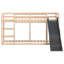 Maribelle Bunk Bed with Built-in Ladder Included with Trundle Included-221613474-221613485