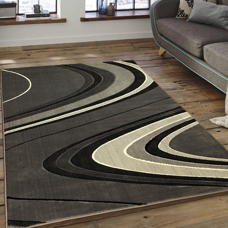 Abstract Indoor Rug, 5'2" x 7'2"