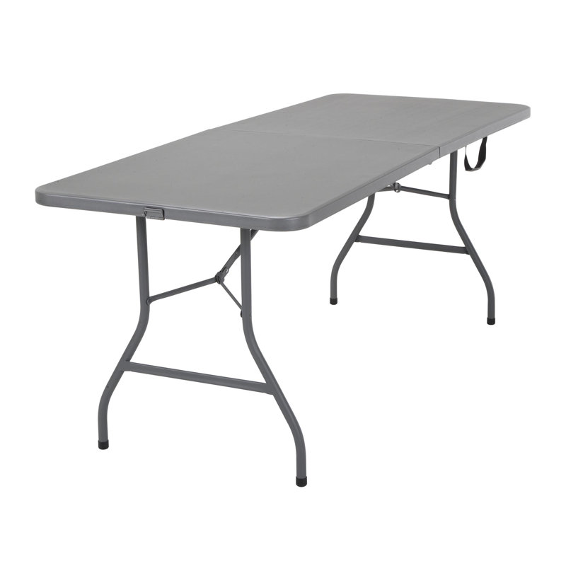 Table de banquet pliable en deux de 6 pi avec poignée COSCO