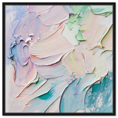 «Flowing Mousse I», toile texturée par Art Remedy