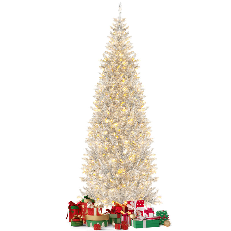Arbre de Noël illuminé pin artificiel, 7 pi