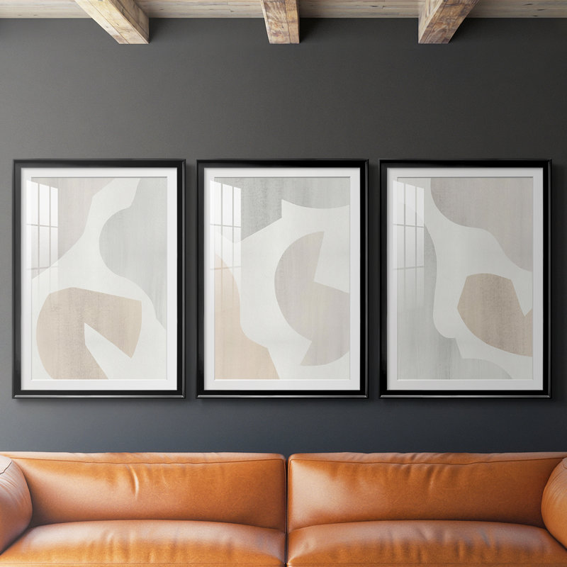 3 pièces, Noir, H 19 po x l 27 po