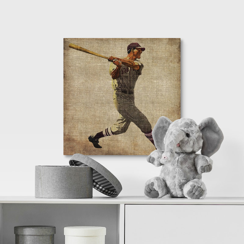Art de Matthew Sports VI, H 16 po x l 16 po x P 1,25 po, Toile tendue