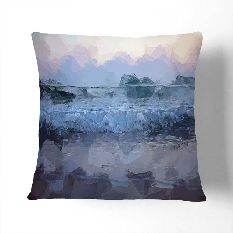 Square Throw Cushion, 55cm H x 55cm W x 20cm D
