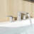 Widespread 2-handle Bathroom Faucet with Drain Assembly-54699270