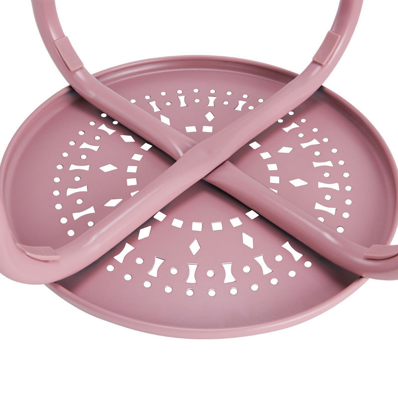 Tabouret court 17,5 po Irey, Rose