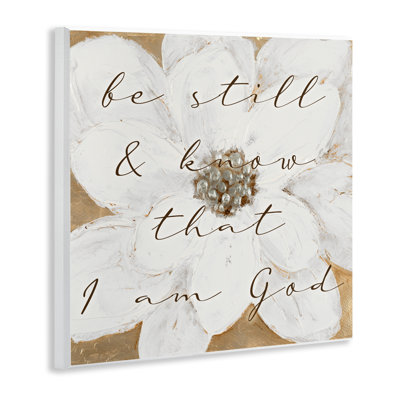 Be Be with White Magnolia, plaque murale, design par Lanie Loreth