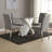 Tysa Glass Top Dining Table