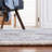 Metro Hand Tufted Polpropylene/Wool Geometric Rug in Gray/Ivory-1439408284