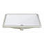 Plateau de meuble-lavabo simple 48 po blanc avec lavabo