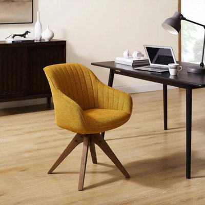 Chaise de salle à manger pivotante Natural Decor