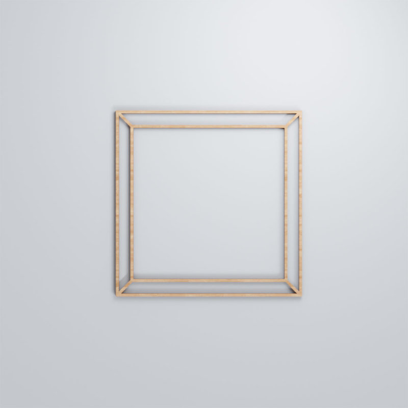Panneaux muraux décoratifs en bois Fairplay, Aulne, H 11,375 po x l 11,375 po x P 0,25 po
