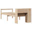 Bookcase Bed Without Mattress Solid Wood Pine-336145108