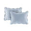 Courtepointe réversible 3 pièces à rebord festonné double / grand - extérieur en microfibre, rembourrage de 10% d'autres fibres, lavable, style campagnard en couche extérieure, rembourrage en coton, classique-117583372-117583373