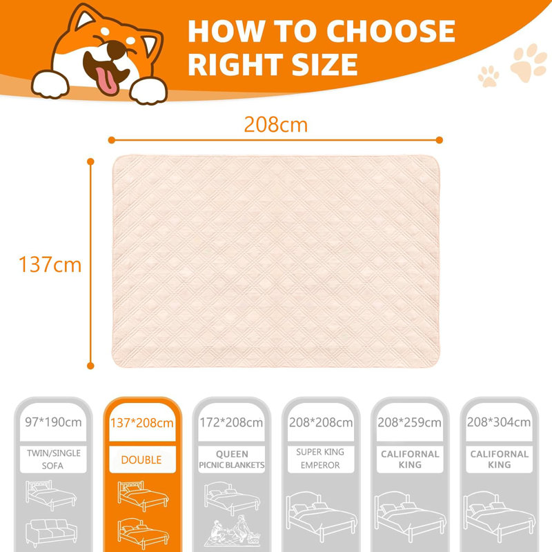 Pet Blanket, Beige