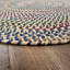 Tapis multicolore et avoine en mélange de laine fabriqué à la main Entwistle-22411420