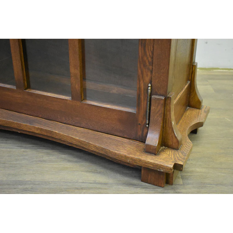 Bibliothèque standard en bois massif H 52 po x l 33 po Schmidt, Brun foncé