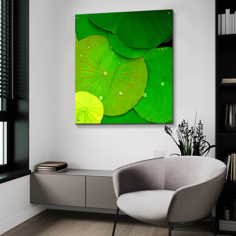 «Nénuphar» par PhotoINC Studio, H 36 po x l 36 po x P 0,2 po