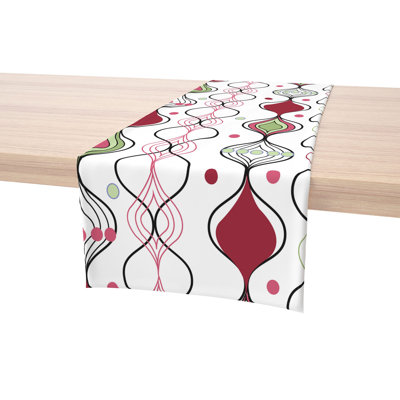 Table Runner, 100% Cotton, Floral 99