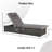 Outdoor Chaise Lounges With Adjustable Backrest And Storage For Outside-10660848