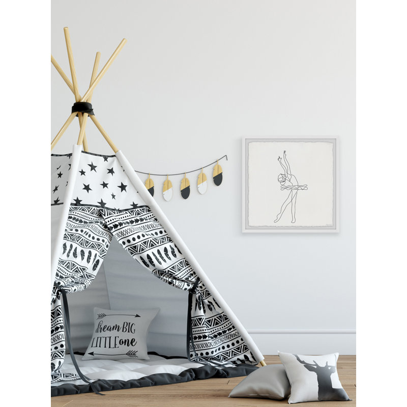 «Glazier Dancing Is Like Dreaming», reproduction encadrée, H 24 po x l 24 po x 1,5 po