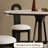White Round Sintered Stone Dining table-1901216147