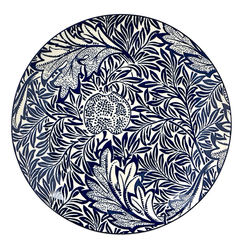 Assiette à dessert en porcelaine Secret Garden