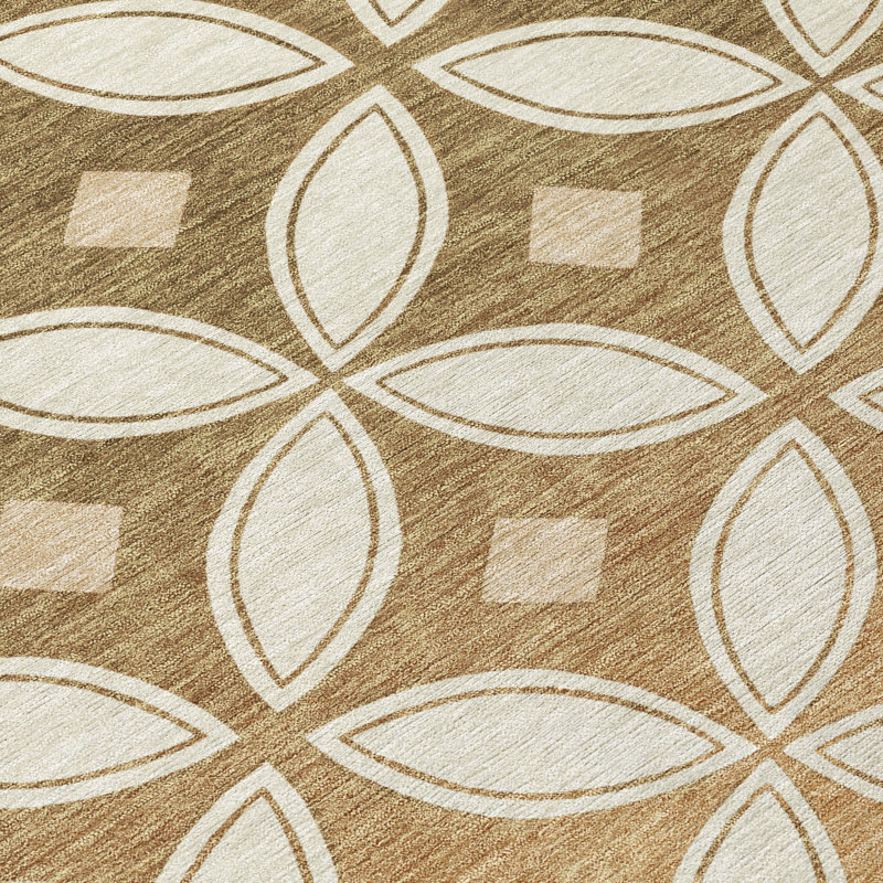 Machine Washable Indoor/Outdoor Chantille ACN2423 Geometric Rug, Rectangle 10' x 14'