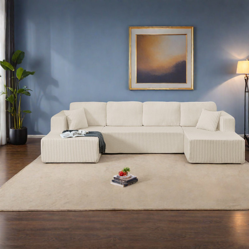 Comfy Modular Sofas, Foam Upholstered Modern Style For Versatile Living Spaces