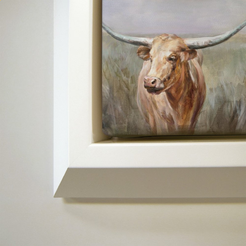 «Big Sky Longhorn» par Danhui Nai, impression sur toile, H 34 po x l 34 po