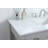 Hudson 48'' Single Bathroom Vanity with Engineered Marble Top-93548946