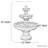 Santa Barbara Tiered Cast Stone Fountain-78561527