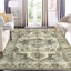 Tapis oriental lavable à la machine avec envers en caoutchouc durable pour le tapis de salon-536992494