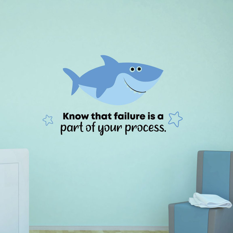 Text & Numbers Wall Decal, 8" H x 10" W x 0.05" D