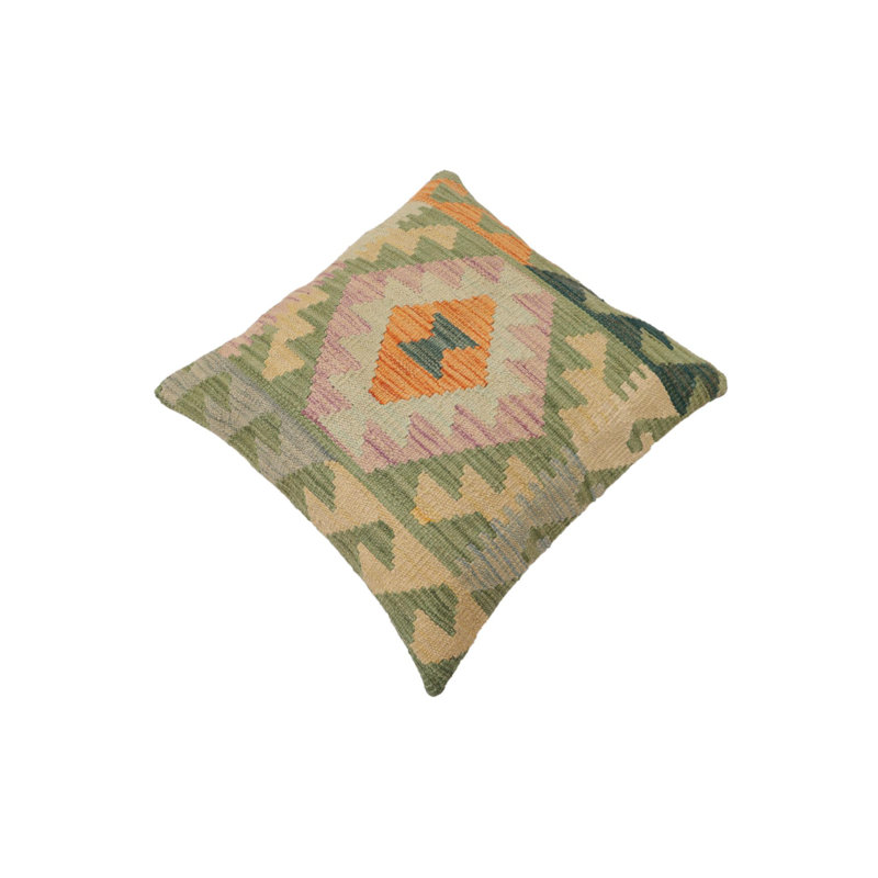 Housse et insert de coussin carré 100% laine