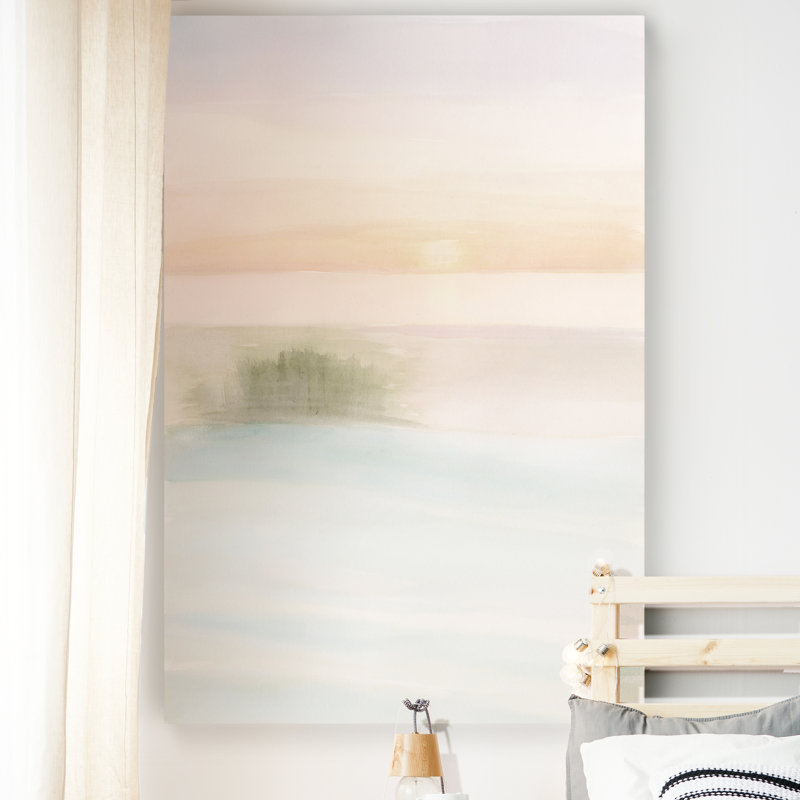 «Island Calm II», reproduction d'art sur toile, H 20 po x l 16 po x P 1 po, Toile tendue
