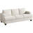 89 Inch Corduroy Sofa Couch, 3 Seater Sofa With Square Arms For Living Room(set Of 2)-1158283087