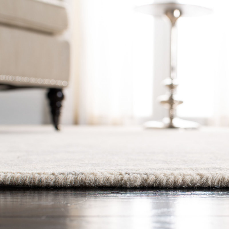 KatyVintage Hand Tufted Wool Oriental Rug, Round 6'