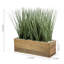 34.04cm Faux Onion Grass Grass