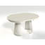 Extendable Round Metal Base Dining Table-728000012-728000015