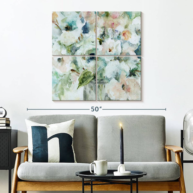 Avery Blooming Softly, 32" H x 32" W