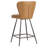 Rickman Upholstered Counter Stool with Metal Frame-515623236-530710207
