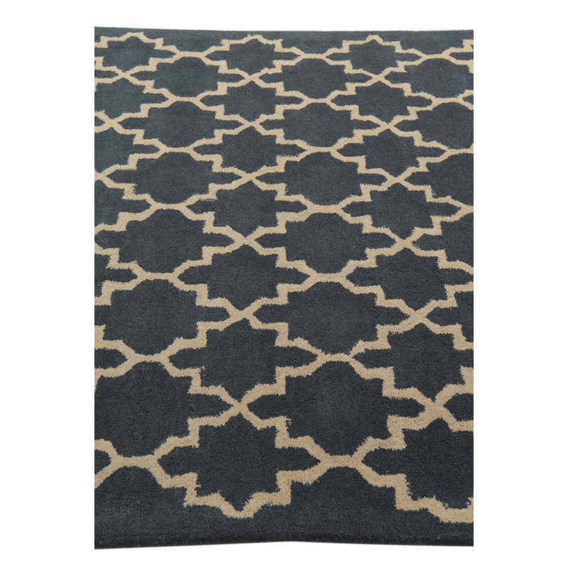 Tapis noir Myrick